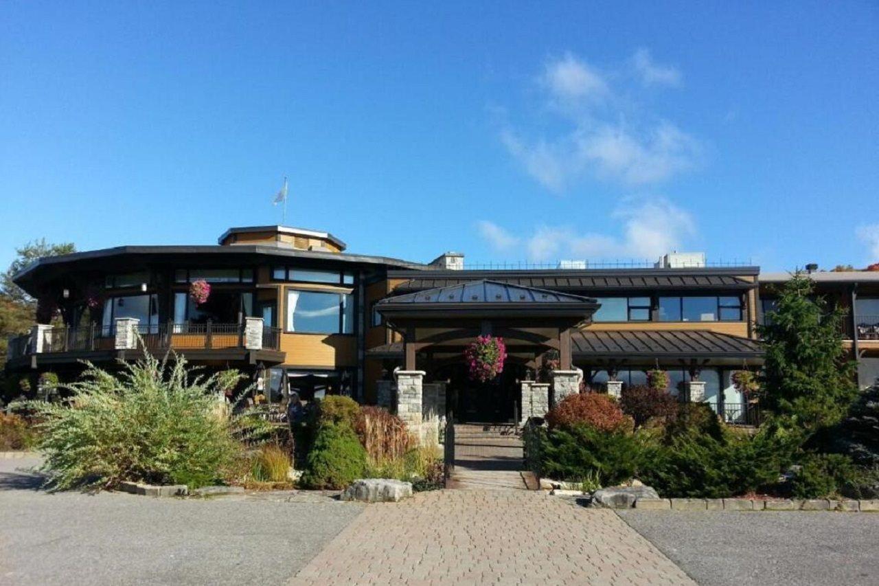 Le Manoir Du Lac Delage Stoneham Exteriör bild