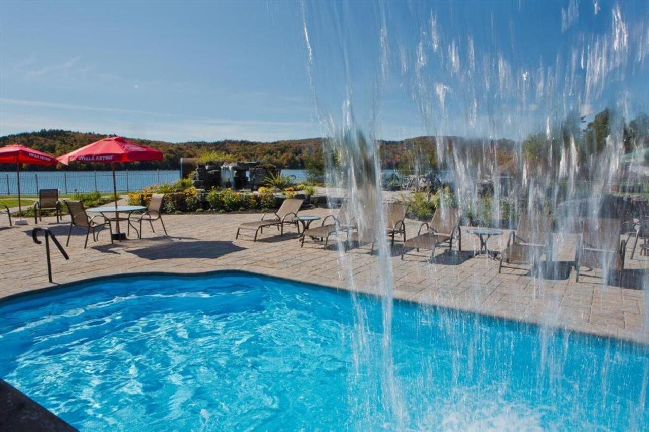 Le Manoir Du Lac Delage Stoneham Exteriör bild